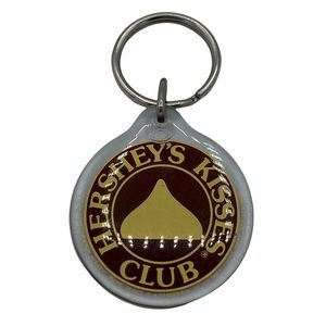Vintage Hershey's Kisses Club Collectible Travel Keychain